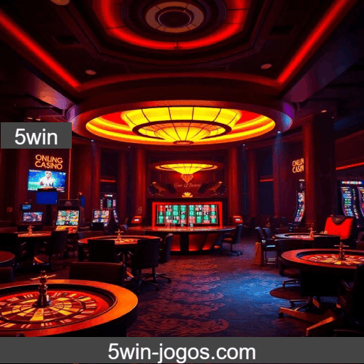 Ofertas e recompensas da 5win em catálogo visual.