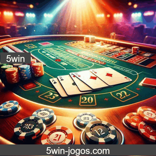 5win com 50+ mesas de cassino ao vivo em HD 4K.